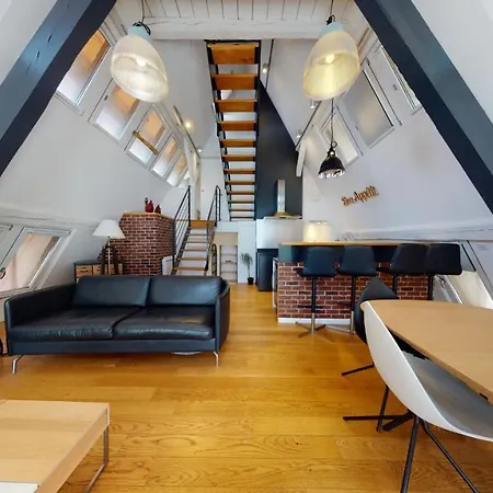 아파트 Le Lohkaes - Loft Triplex Ultra Design Petite France *
