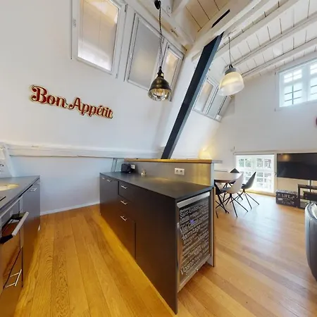 Le Lohkaes - Loft Triplex Ultra Design Petite France 스트라스부르