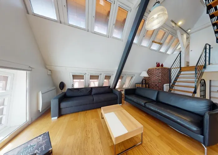 Le Lohkaes - Loft Triplex Ultra Design Petite France Apartamento *