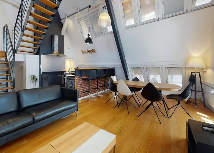 Le Lohkaes - Loft Triplex Ultra Design Petite France * Estrasburgo