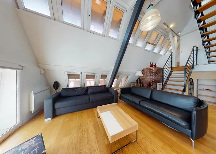 Apartamento Le Lohkaes - Loft Triplex Ultra Design Petite France Estrasburgo