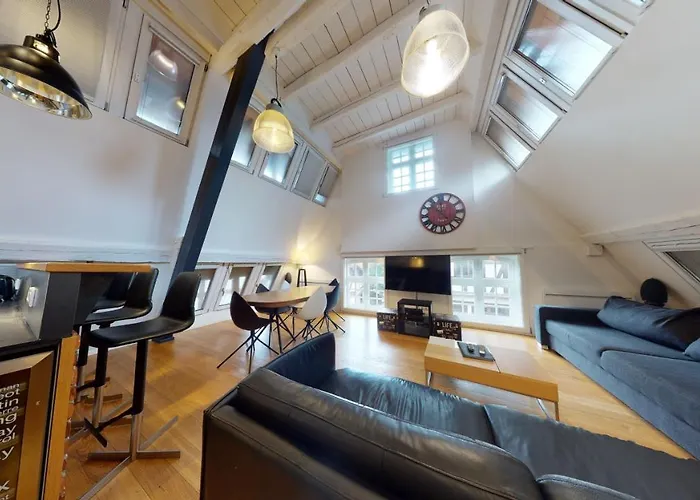 아파트 Le Lohkaes - Loft Triplex Ultra Design Petite France *
