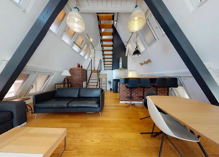 아파트 Le Lohkaes - Loft Triplex Ultra Design Petite France *