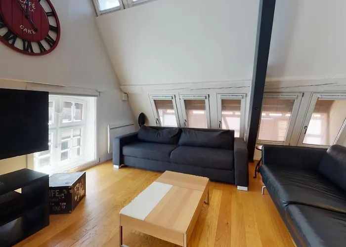 Le Lohkaes - Loft Triplex Ultra Design Petite France 아파트